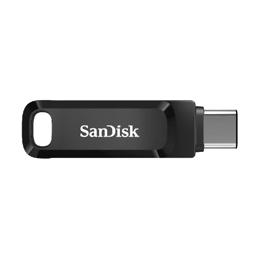 Sandisk Ultra Dual Drive Go 64GB USB 3.1 Stick με σύνδεση USB-C & USB-A Μαύρο