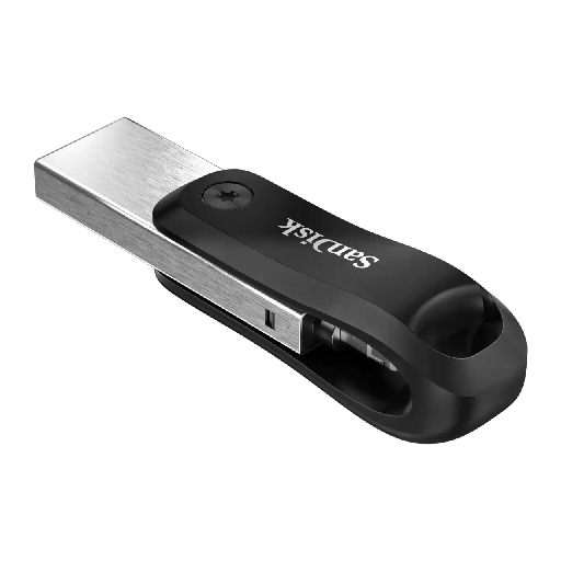 Sandisk iXpand 128GB USB 3.0 Stick με σύνδεση Lightning & USB-A Μαύρο