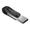 Sandisk iXpand 128GB USB 3.0 Stick με σύνδεση Lightning & USB-A Μαύρο