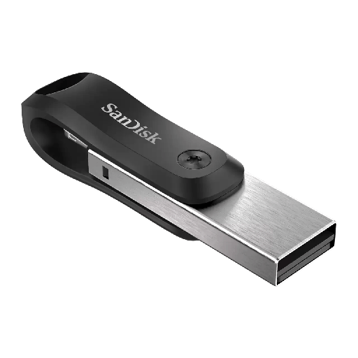 Sandisk iXpand 128GB USB 3.0 Stick με σύνδεση Lightning & USB-A Μαύρο