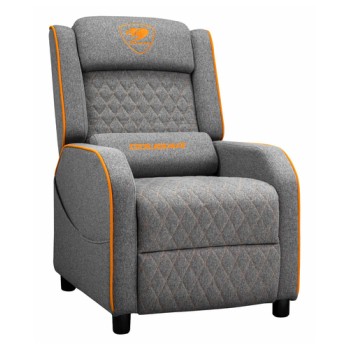 COUGAR Ranger One Gaming armchair Upholstered padded seat Grey, Orange
