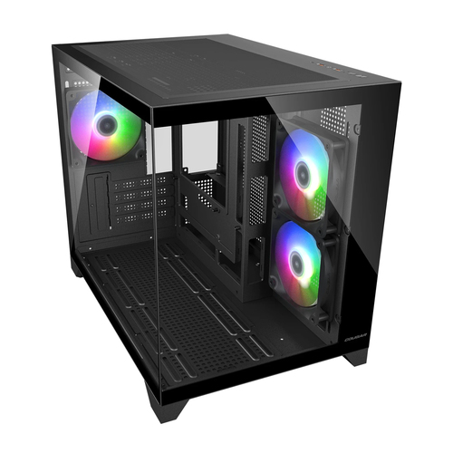 COUGAR Mini Tower Case, FV150 ARGB, Black