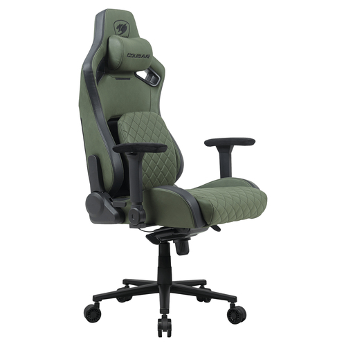 COUGAR DEFENSOR S ARMY GREEN F Universal gaming chair Upholstered seat