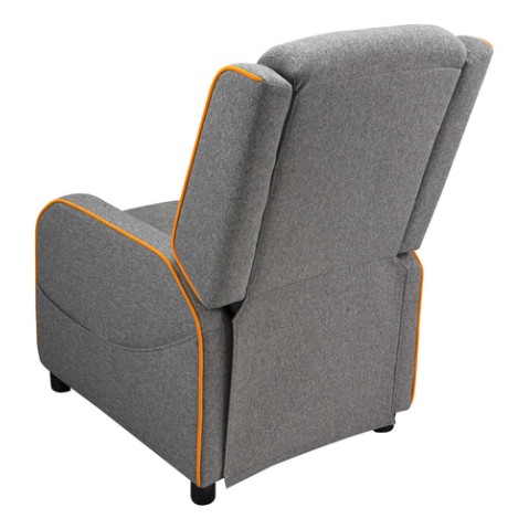 COUGAR Ranger One Gaming armchair Upholstered padded seat Grey, Orange