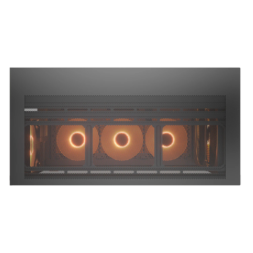 COUGAR Midi Tower Case, CFV235 Vision, ARGB, LCD Display, Mesh, Black