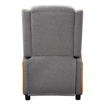 COUGAR Ranger One Gaming armchair Upholstered padded seat Grey, Orange