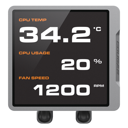 COUGAR CPU Water Cooling Poseidon Vistek Pro 360, ARGB, Black