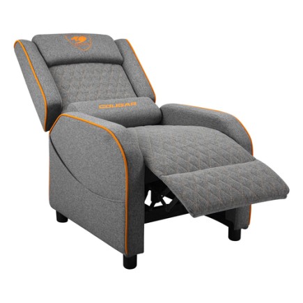 COUGAR Ranger One Gaming armchair Upholstered padded seat Grey, Orange
