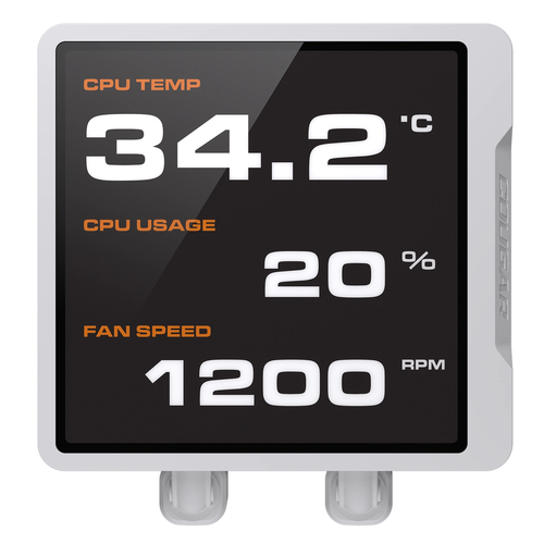 COUGAR CPU Water Cooling Poseidon Vistek Pro 360, ARGB, White